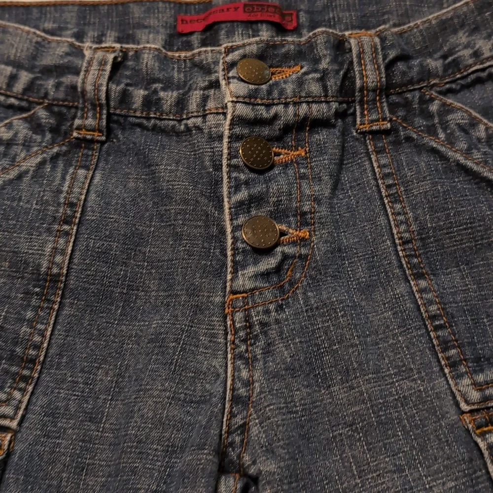 Necessary Objects Ladies Button Fly Denim Jeans